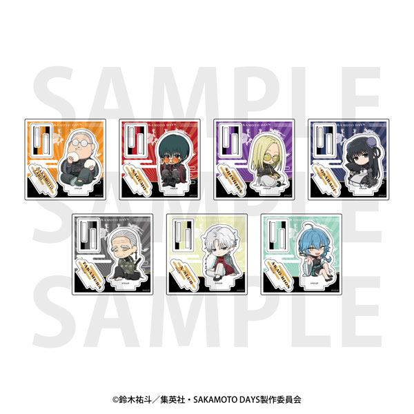TVアニメ『SAKAMOTO DAYS』トレーディングミニアクリルスタンド カンフーマスター 7個入りBOX