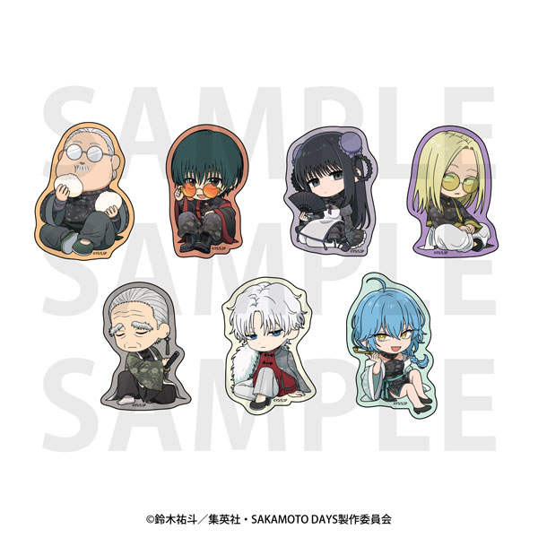 TVアニメ『SAKAMOTO DAYS』ダイカットステッカーセット カンフーマスター[イーディス]《０４月予約》