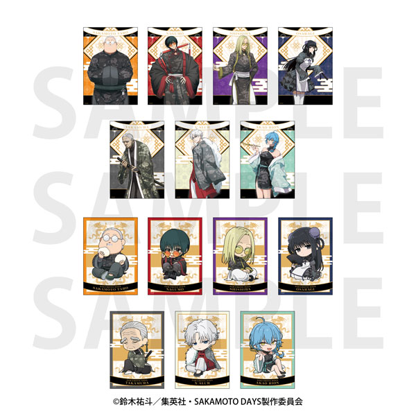 TVアニメ『SAKAMOTO DAYS』トレーディングブロマイド2枚セット カンフーマスター 7個入りBOX