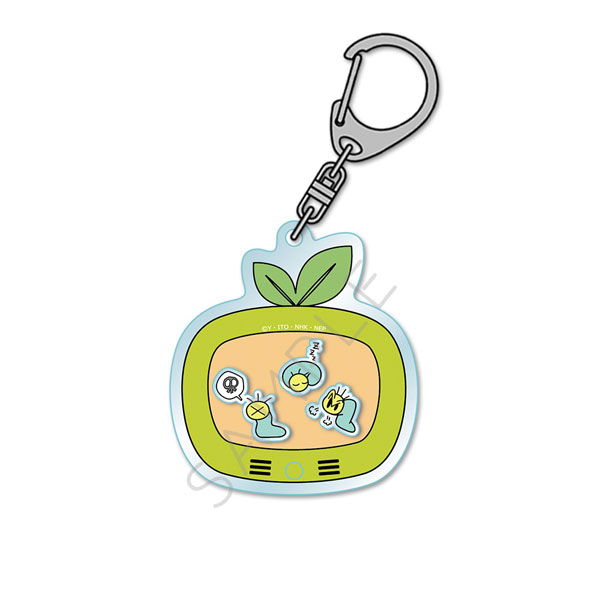 「ニャッキ！」 シャカシャカアクリルキーホルダー デザインB[シンクイノベーション]《０４月予約》