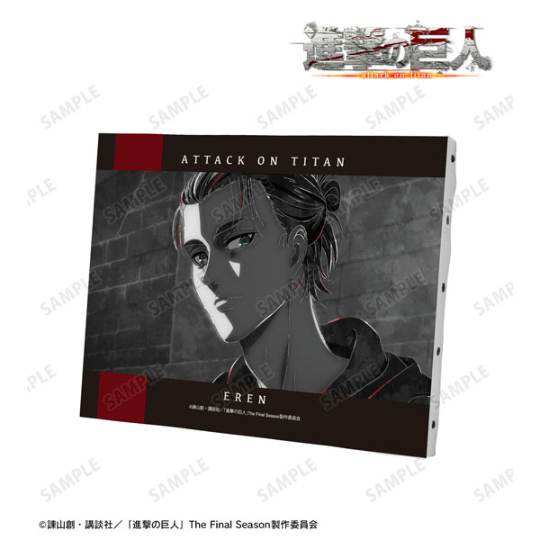 TVアニメ『進撃の巨人』 エレン Ani-Art BLACK LABEL 第2弾 F0号キャンバスボード[アルマビアンカ]《０４月予約》
