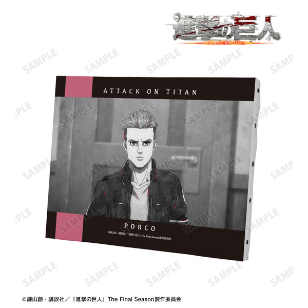 TVアニメ『進撃の巨人』 ポルコ Ani-Art BLACK LABEL 第2弾 F0号キャンバスボード[アルマビアンカ]《０４月予約》