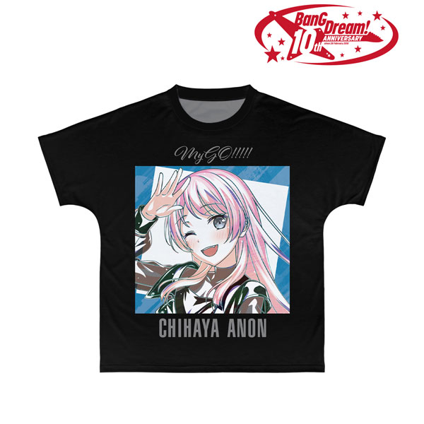 BanG Dream！ 千早愛音 Ani-Art 第6弾 フルグラフィックTシャツ ユニ