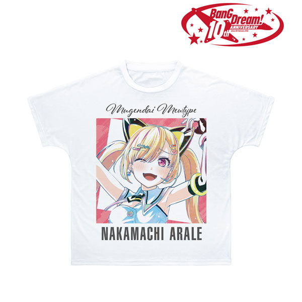 BanG Dream！ 仲町あられ Ani-Art 第6弾 フルグラフィックTシャツ ユニ