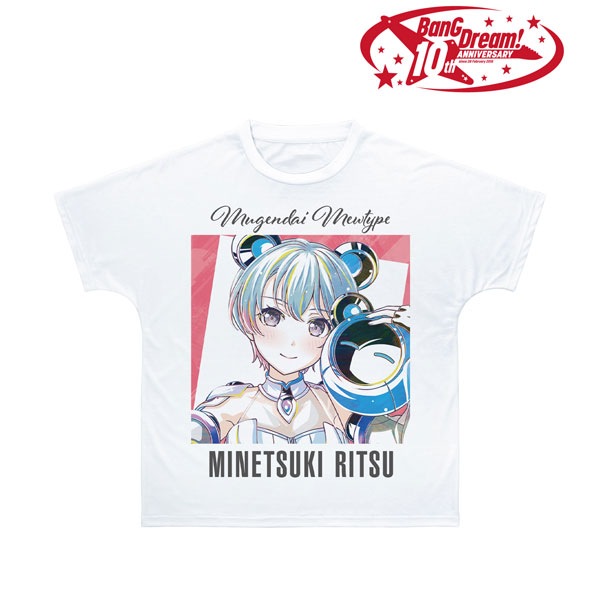 BanG Dream！ 峰月律 Ani-Art 第6弾 フルグラフィックTシャツ ユニ