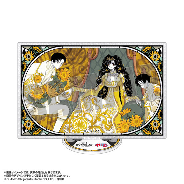 限定販売】xxxHOLiC×HUB ステンドグラス風アクリルスタンド 四月一日君