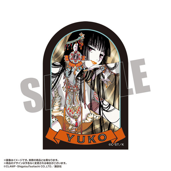 限定販売】xxxHOLiC×HUB パブミラー風ステッカー 壱原侑子[あみあみ