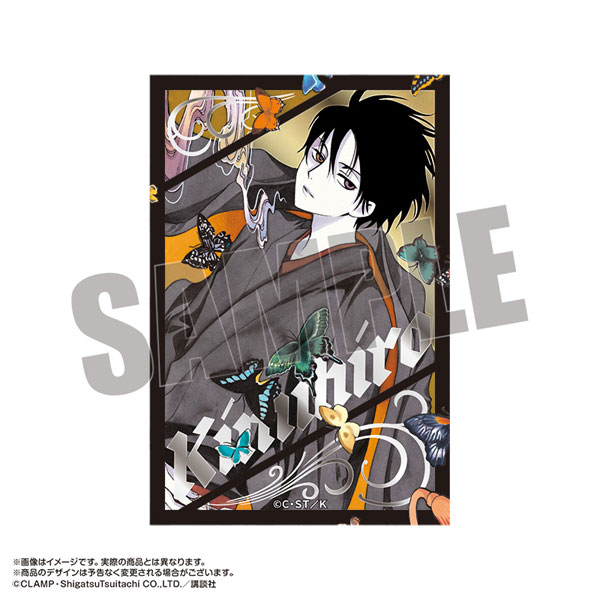 限定販売】xxxHOLiC×HUB パブミラー風ステッカー 四月一日君尋