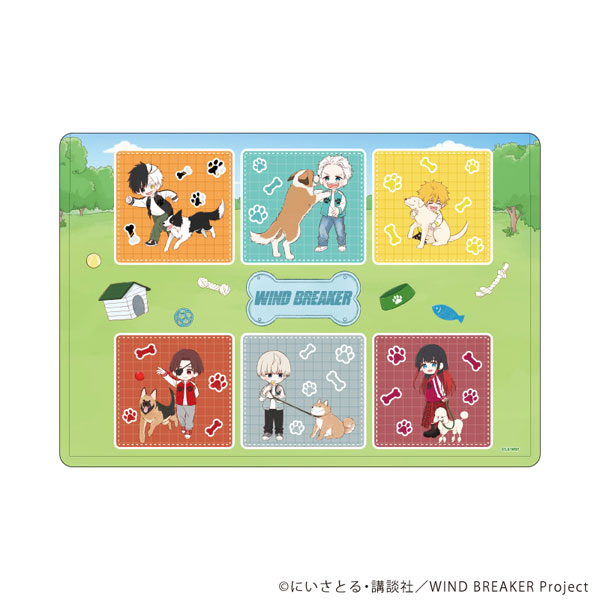 キャラクリアケース「TVアニメ『WIND BREAKER』」01/犬ver.(グラフアートイラスト)[A3]《０３月予約》