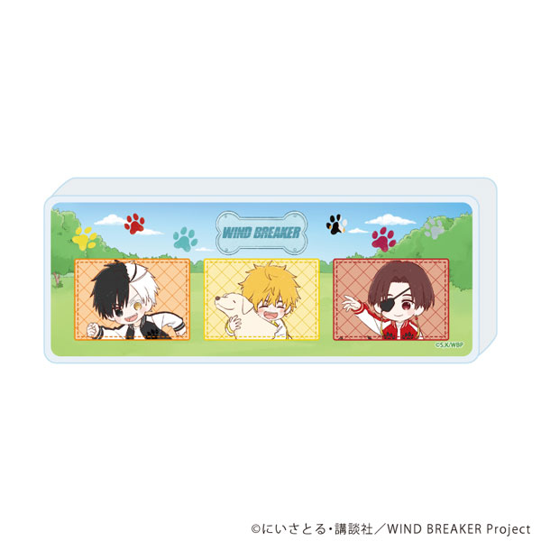 ミニアクリルブロック「TVアニメ『WIND BREAKER』」01/犬ver. A(グラフアートイラスト)[A3]《０３月予約》