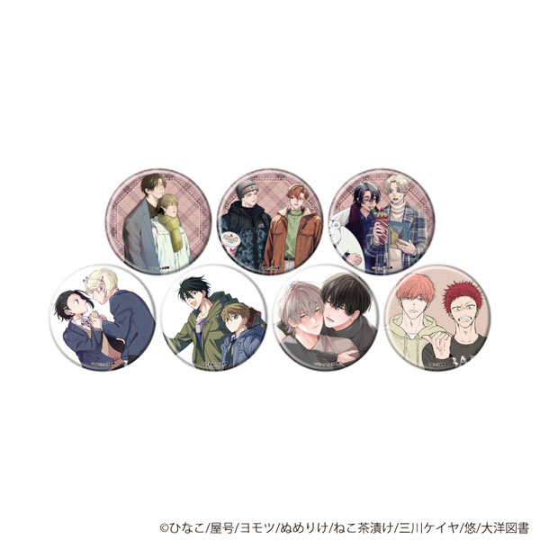 缶バッジ「iHZ[アイハーツ]創刊100号記念フェア」03/描き下ろし＆公式イラスト 7個入りBOX