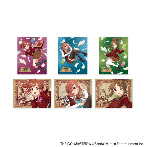 アクリルカード「アイドルマスター シンデレラガールズ」06/BookWorld！ver.(描き下ろしイラスト) 6個入りBOX