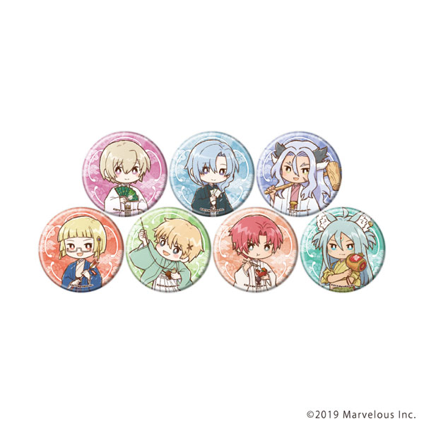 缶バッジ「ルーンファクトリー4スペシャル」16/お正月ver.(グラフアートイラスト) 7個入りBOX