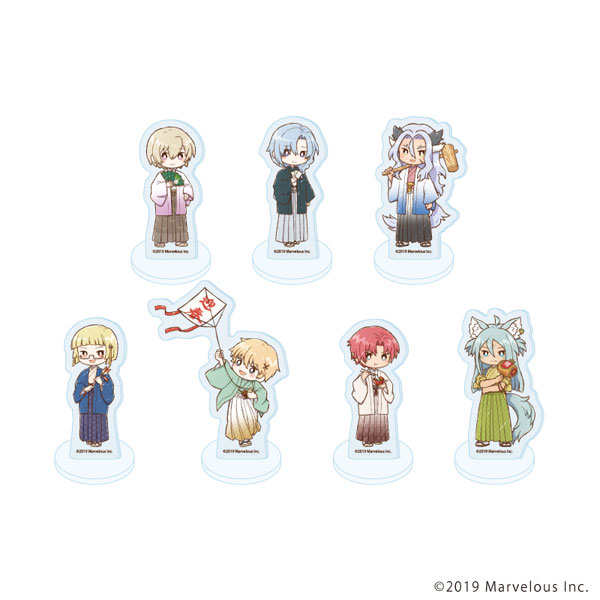 アクリルぷちスタンド「ルーンファクトリー4スペシャル」13/お正月ver.(グラフアートイラスト) 7個入りBOX