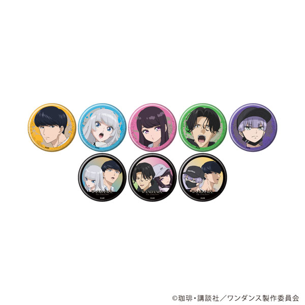 缶バッジ「TVアニメ『ワンダンス』」01/公式イラスト 8個入りBOX
