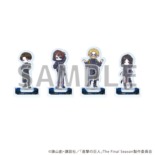 アクリルぷちスタンド「TVアニメ『進撃の巨人』The Final Season」02/サイバーパンクver. Bセット(グラフアートイラスト) BOX