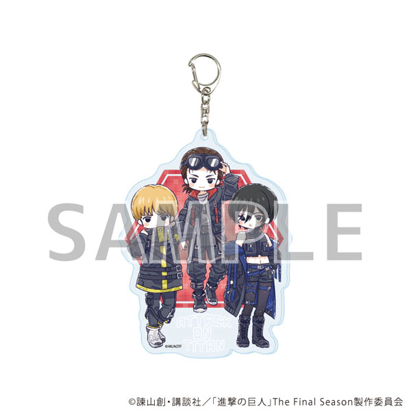 デカアクリルキーホルダー「TVアニメ『進撃の巨人』The Final Season」01/サイバーパンクver. A(グラフアートイラスト)[A3]《０３月予約》
