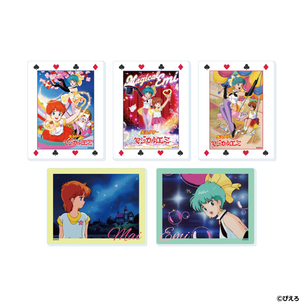 アクリルカード「魔法のスターマジカルエミ」01/公式イラスト 5個入りBOX
