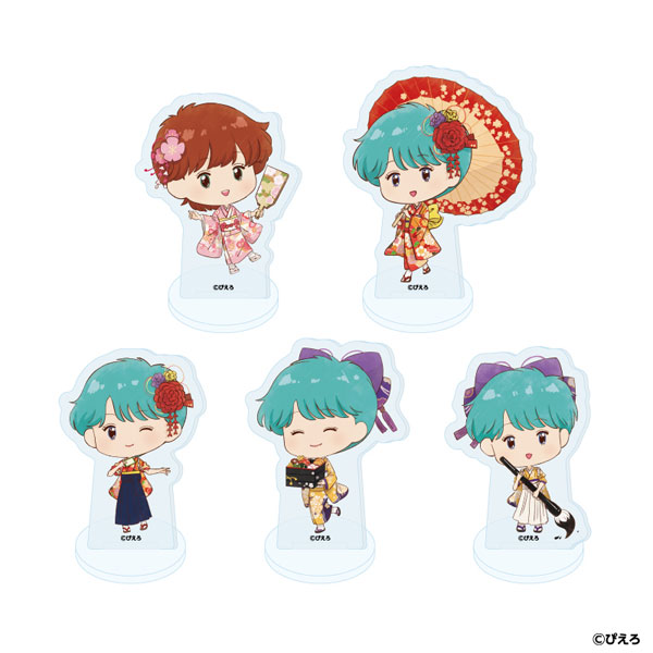 アクリルぷちスタンド「魔法のスターマジカルエミ」01/レトロアートイラスト 5個入りBOX