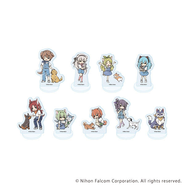 アクリルぷちスタンド「英雄伝説 零/碧の軌跡」01/グラフアートイラスト 9個入りBOX