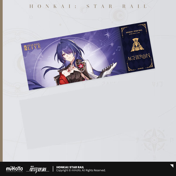 崩壊：スターレイル LIVEシリーズ ホログラムコレクションチケット