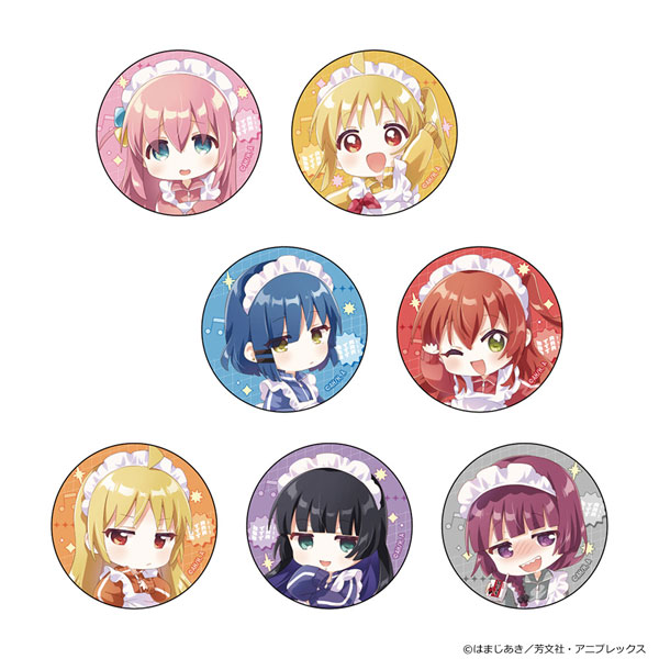 [ぼっち・ざ・ろっく！]トレーディング缶バッジ(ジャージメイド/イラスト なもり) 7個入りBOX