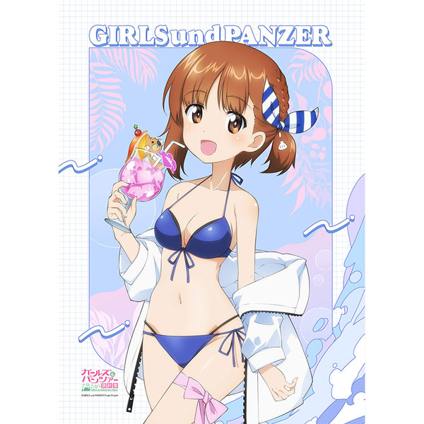 ガールズ＆パンツァー 最終章]描き下ろしB2タペストリー(西住みほ
