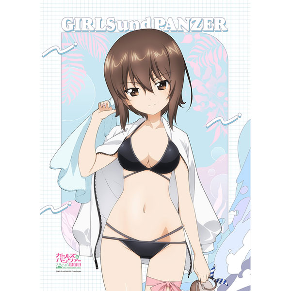 ガールズ＆パンツァー 最終章]描き下ろしB2タペストリー(西住まほ