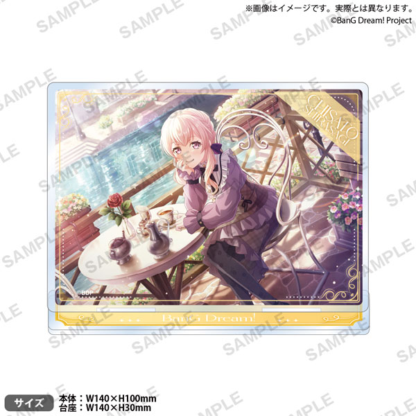 バンドリ　丸山彩　白鷺千聖　グッズセット バンドリ！ ガールズバンドパーティ！ プレートアクリルスタンド vol.1