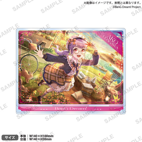 バンドリ！ ガールズバンドパーティ！ プレートアクリルスタンド vol.1 Roselia 宇田川あこ[ブシロードクリエイティブ]《０４月予約》