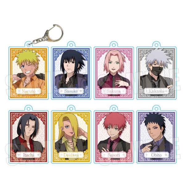 NARUTO-ナルト- 疾風伝 トレーディングアクリルキーホルダー Dress Up
