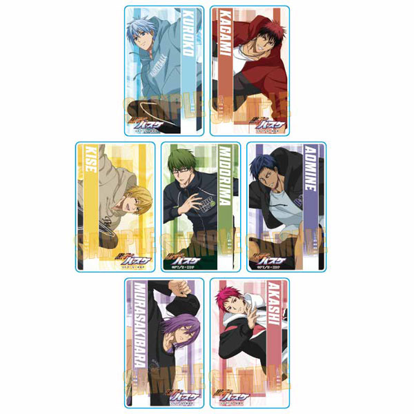 黒子のバスケ トレーディングアクリルプレート パルクールver. 7個入りBOX[ベルハウス]《０３月予約》