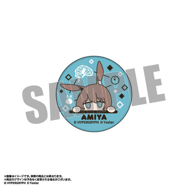 アークナイツ らばぴーく！ ラバー缶バッジ アーミヤ[あみあみ]《04