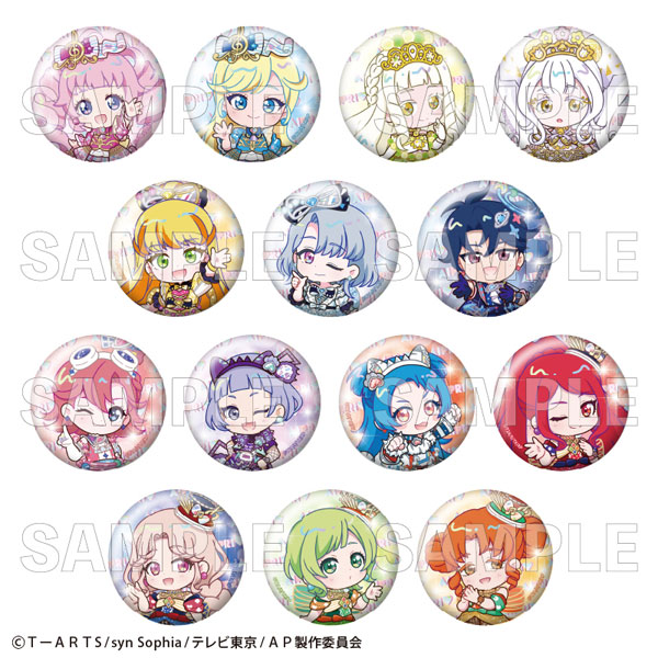 ひみつのアイプリ バズリウムコーデコレクション トレーディング缶バッジ 14個入りBOX