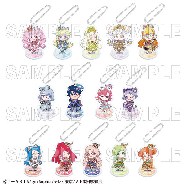 ひみつのアイプリ バズリウムコーデコレクション トレーディングミニアクリルスタンドキーホルダー BOX