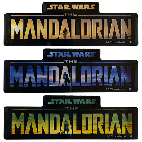 スターウォーズ ザ・マンダロリアン/ ロゴ アクリルブロック シーズン1～3 3種セット(IG4291/ IG4292 /IG4293)[イン・ロック]《在庫切れ》