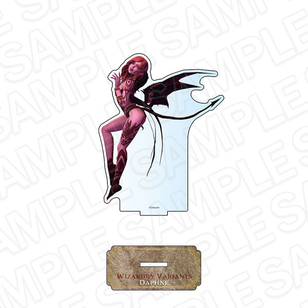 Wizardry Daphne アクリルアート アクリルパネル アクリルスタンド Wizardry Variants Daphne アクリルフィギュア サキュバス[コンテンツ