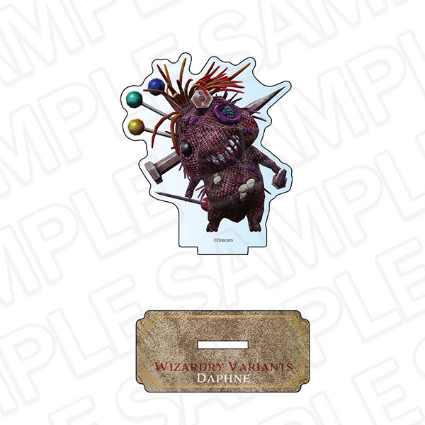 Wizardry Variants Daphne アクリルフィギュア 呪いの藁人形