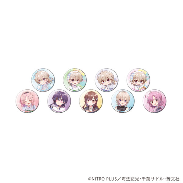 ホログラム缶バッジ(57mm)「がっこうぐらし！」09/公式＆描き下ろし