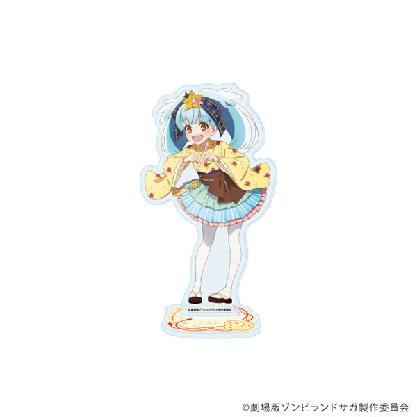 ゾンビランドサガ　書き下ろし　ビックアクリルスタンド　ドレスVer　星川リリィ アクリルスタンド「劇場版『ゾンビランドサガ ゆめぎんがパラダイス