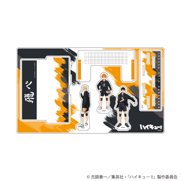 プレミアム アクリルジオラマプレート「ハイキュー！！」05/烏野高校[A3]《０３月予約》