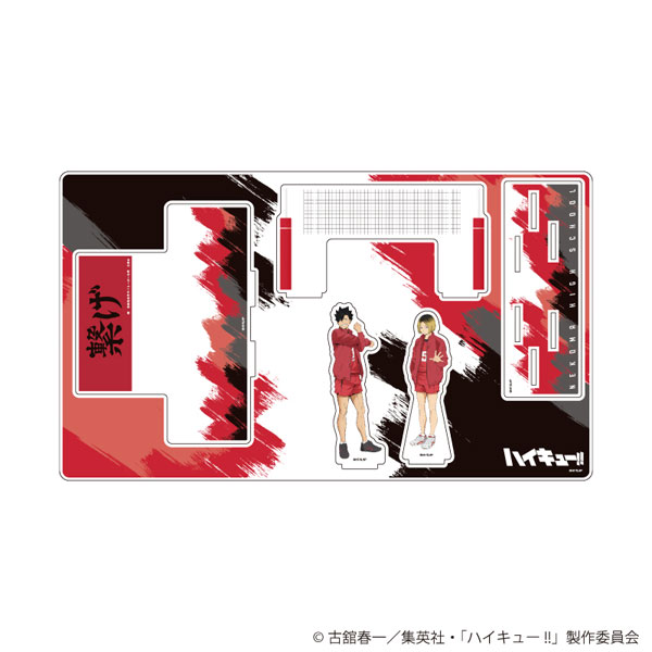 プレミアム アクリルジオラマプレート「ハイキュー！！」06/音駒高校[A3]《０３月予約》