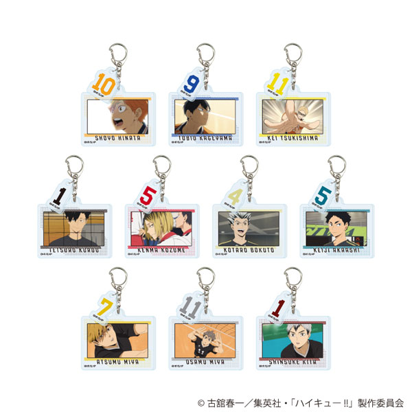 パーツ付きアクリルキーホルダー「ハイキュー！！」01/場面写 10個入りBOX[A3]《０３月予約》