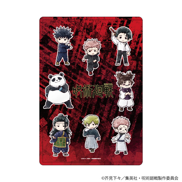 キャラクリアケース「呪術廻戦」14/集合(グラフアートイラスト)[A3]《０３月予約》