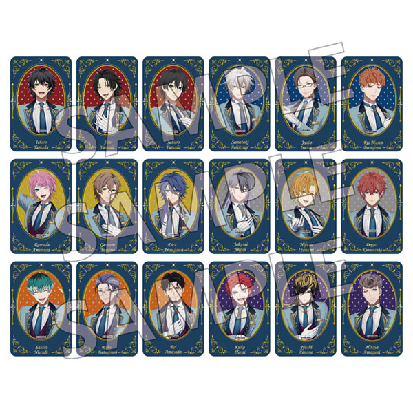 映画「ヒプノシスマイク -Division Rap Battle-」 ホテルコラボ 四角缶バッジコレクション 18個入りBOX