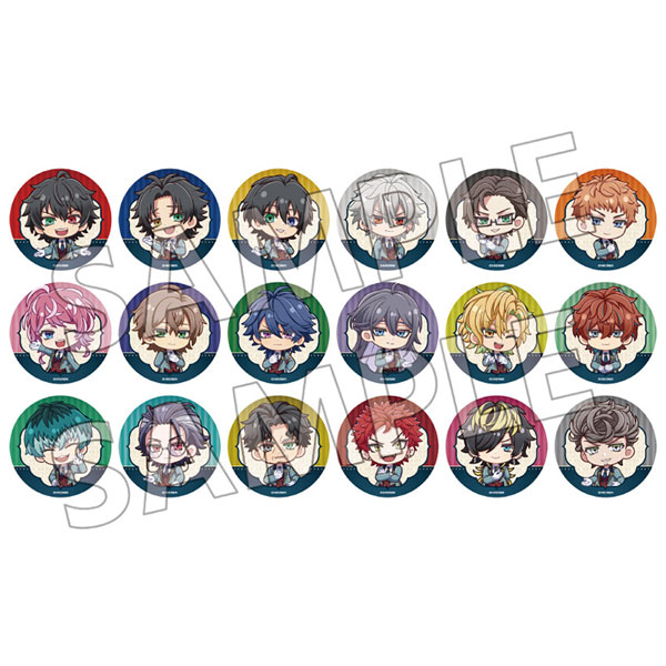 映画「ヒプノシスマイク -Division Rap Battle-」 ホテルコラボ ホロ入り丸缶バッジコレクション 18個入りBOX