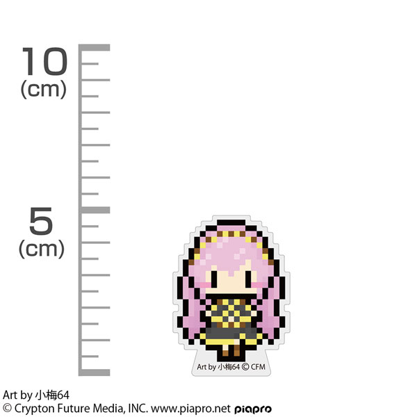 巡音ルカ アクリルブロックフィギュア 小梅64 Ver.[コスパ]《０４月予約》