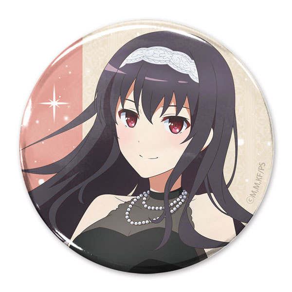 冴えない彼女の育てかた 描き下ろし 霞ヶ丘詩羽 65mm缶バッジ Blooming