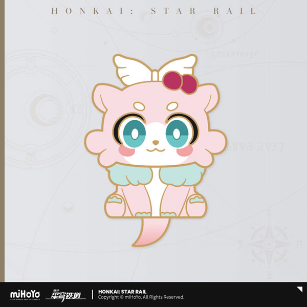 崩壊：スターレイル ガオガオシリーズ キメラ金属バッジ チェリビス[miHoYo]《０６月仮予約》