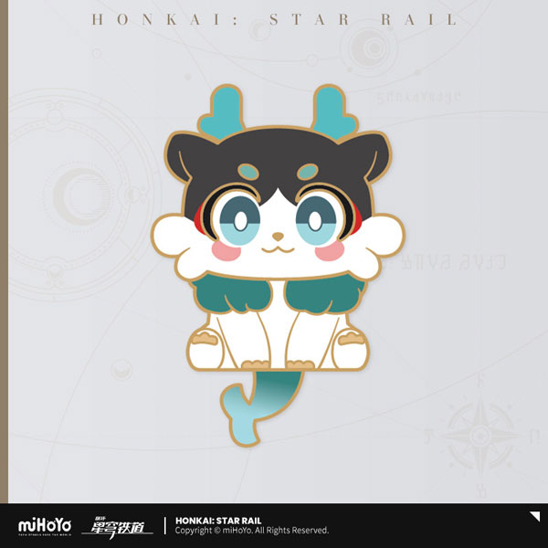崩壊：スターレイル ガオガオシリーズ キメラ金属バッジ バオバオ